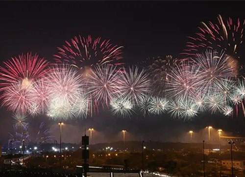 葫芦岛焰火晚会